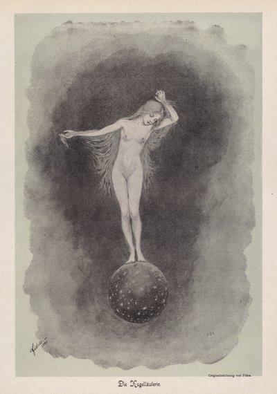 The Ball Runner by Fidus