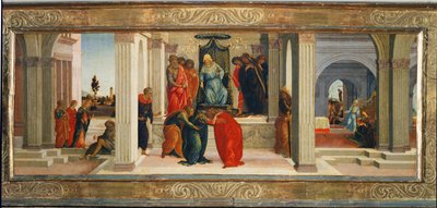 Three Scenes from the Life of Esther: Mordechai Laments the Fate of the Jews by Filippino (attr.to) Lippi