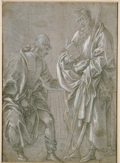 Apostle and Youth by Filippino Lippi