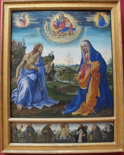 Apparition of Christ to the Virgin by Filippino Lippi