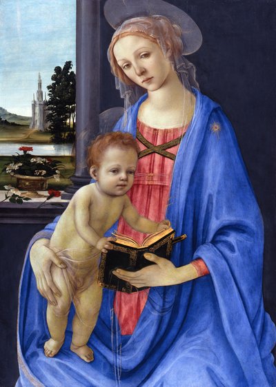 Mary with the Child by Filippino Lippi