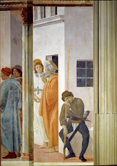 Saint Peter Released from Prison by an Angel by Filippino Lippi