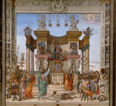 Saint Philip Bids a Monster to Leave the Temple of Mars in Hierapolis by Filippino Lippi