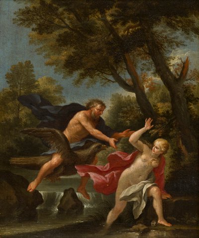 Jupiter Riding an Eagle by Filippo Lauri