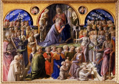The Coronation of the Virgin by Filippo Lippi