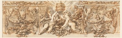 Decoration of a Frieze, ca. 1770 by Filippo Marchionni