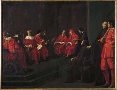 Italy, Florence, Priors of Florence Establish Feast of Saint Giovanni Gualberto by Filippo Tarchiani