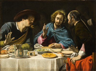 The Supper at Emmaus, c.1625 by Filippo Tarchiani