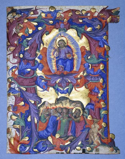 A Large Historiated 