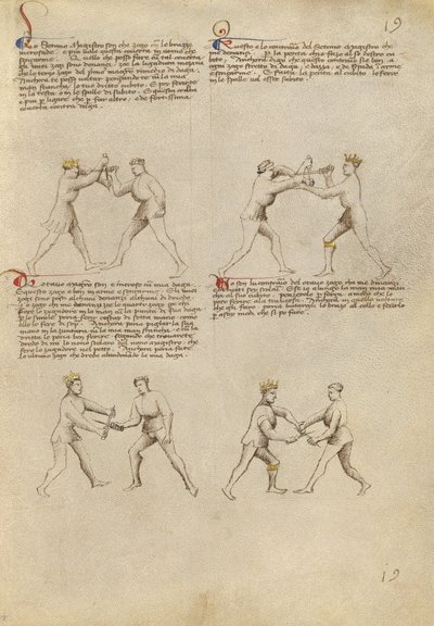 Combat with Dagger by Fiore Furlan dei Liberi da Premariacco