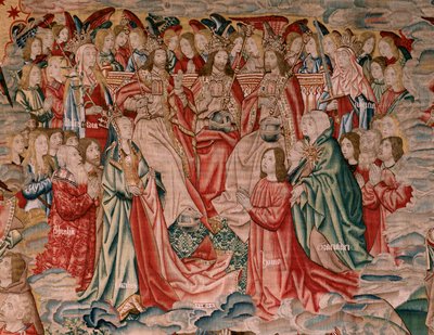 Christ Ascends to Heaven and Man is Redeemed Before God. Series Human Redemption or Vices and Virtues by Flemish School