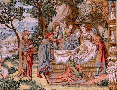 The Descent from the Cross by Flemish School