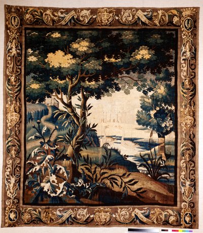 So Called Verdure (Flemish Tapestry) by Flemish School
