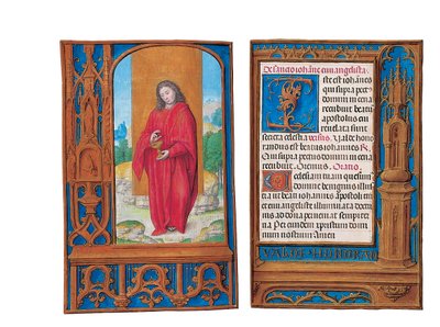 Folios from the Rothschild Book of Hours, Ghent or Bruges, c.1505 by Flemish School