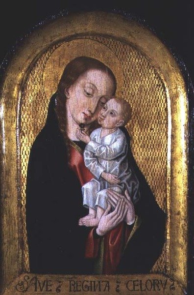 Madonna and Child from the workshop of The Master of the Legend of St. Ursula by Flemish School