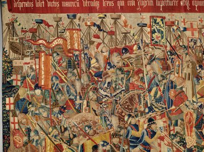 Take of Arcila. Series Conquests of King Alfonso I of Portugal by Flemish School