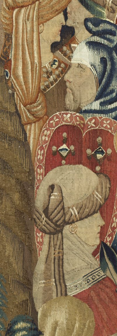 Tapestry Showing the Conquests of King Alfonso V of Portugal (Detail) by Flemish School