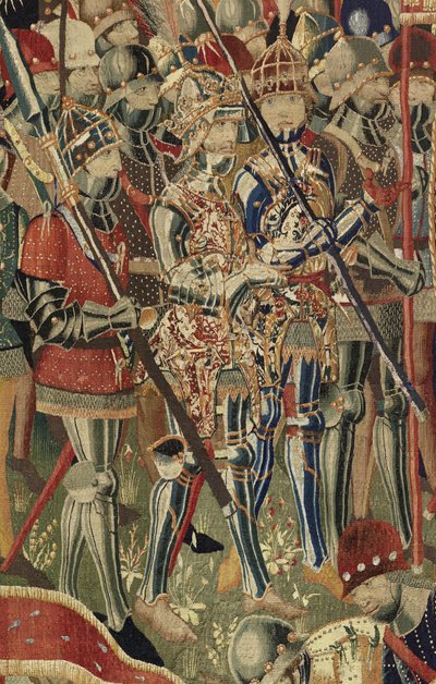 Tapestry Showing the Conquests of King Alfonso V of Portugal (detail) by Flemish School