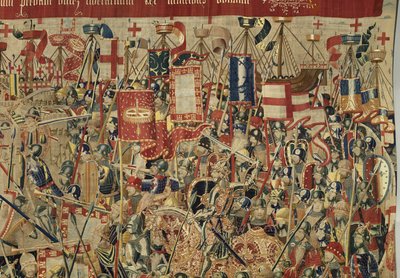 Tapestry showing the Conquests of King Alfonso V of Portugal by Flemish School