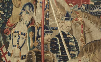 Tapestry showing the Conquests of King Alfonso V of Portugal by Flemish School