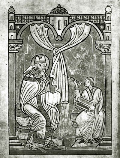 The Ecstasy of St. Gregory Glimpsed by the Deacon Peter by Flemish School