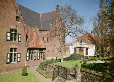 View of the House of the Abbess, the Refectory and a Dormitory by Flemish School