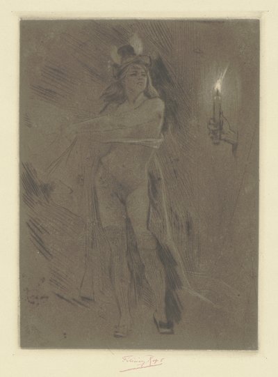 The Vengeance of a Woman by Félicien Rops