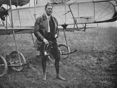 Mr. Gordon Bell, Who Flew More Different Types Than Any Other Pilot of His Time by Flight Photo