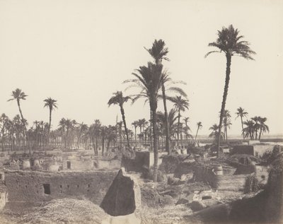 Interior of an Arab Village by Félix Teynard