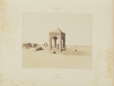 Cairo. Cemetery of the Mamluks by Félix Teynard