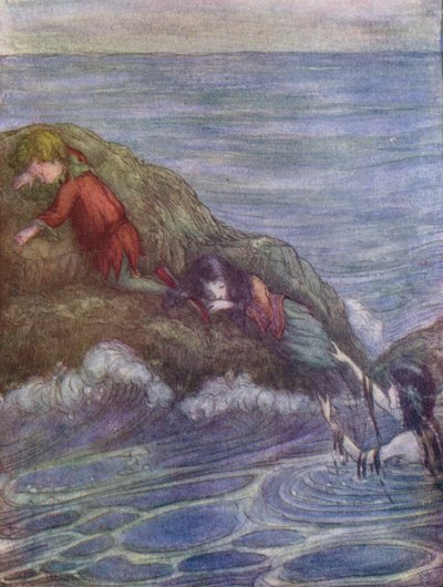 Lagoon Where They Made Their Escape from Hook by Flora White