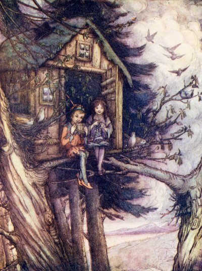 Tree-Tops, Where Wendy and Peter Lived Happily by Flora White