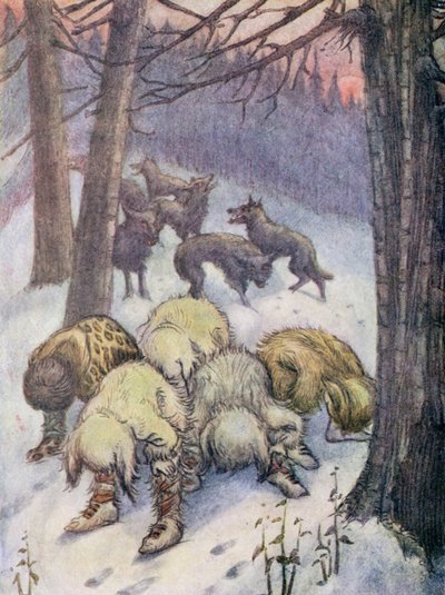 Wolves by Flora White