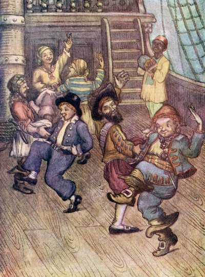 Yo-Ho, Pirates Singing by Flora White