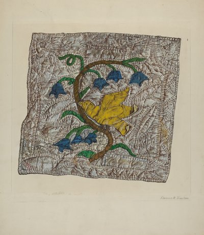 Quilt Block: "Constancy" by Florence Truelson