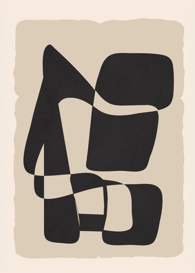 Modern Organic Shapes by Flow Line