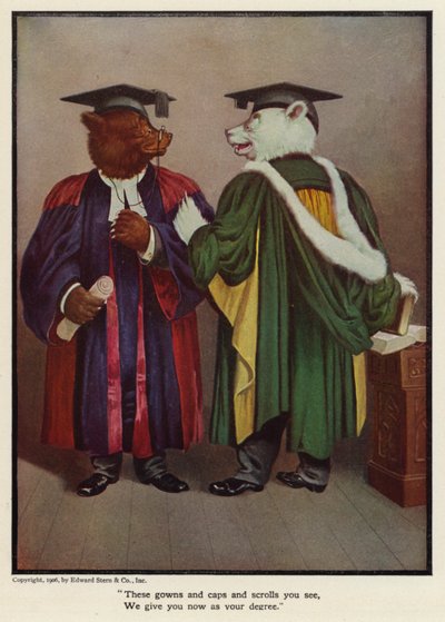 These Gowns and Caps and Scrolls You See, We Give You Now as Your Degree by Floyd V. Campbell