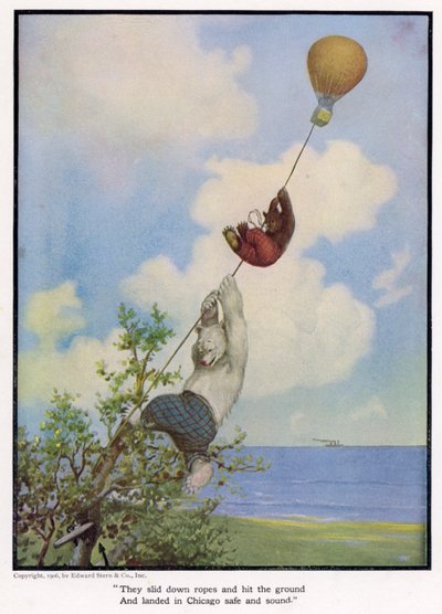 They slid down ropes and hit the ground and landed in Chicago safe and sound by Floyd V. Campbell