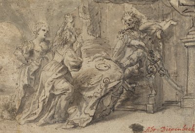 Philomela, Procne, and the Thracian King Tereus by Follower of Abraham van Diepenbeeck