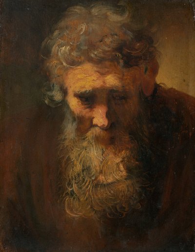 Study of an Old Man by Follower of Rembrandt van Rijn