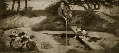 Dalton Collecting Marsh Gas, Illustration from 