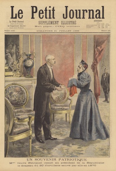 A Patriotic Souvenir by Fortune Louis Meaulle