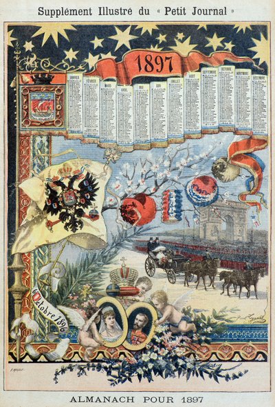 Almanac for the Year 1897 by Fortune Louis Meaulle