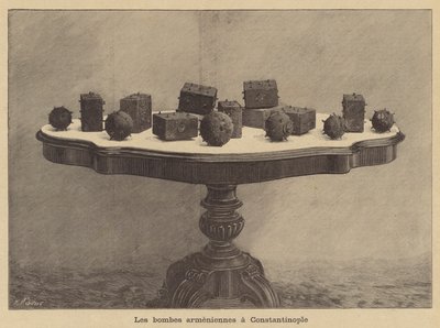 Armenian Bombs in Constantinople by Fortune Louis Meaulle