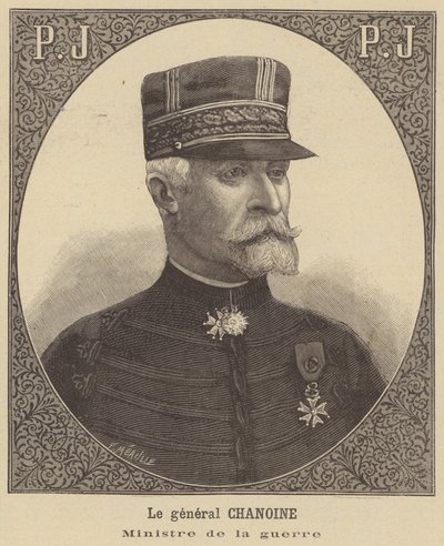 General Chanoine, French Minister of War by Fortune Louis Meaulle