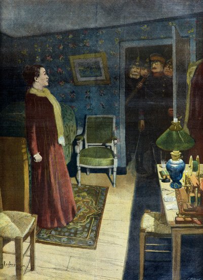 Juliette Dodu is Arrested in 1870 by Fortune Louis Meaulle