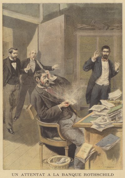 Letter Bomb Attack on the Banque de Rothschild by Fortune Louis Meaulle