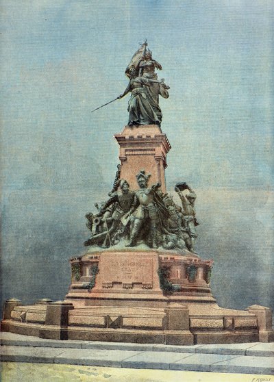 Monument of the Defense of Saint Quentin in 1557 Against the Spanish by Fortune Louis Meaulle