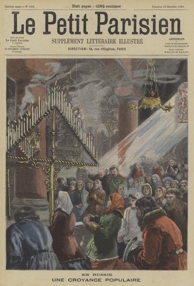 Orthodox Christian Worship in Russia by Fortune Louis Meaulle