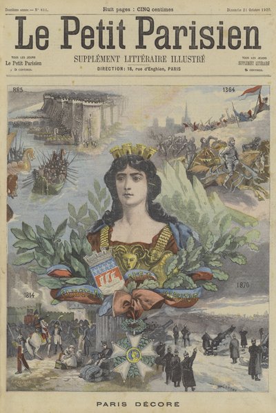 Paris Decorated by Fortune Louis Meaulle